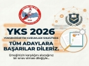 ÖSYM YKS'DE TÜM ADAYLARA BAŞARILAR DİLERİZ